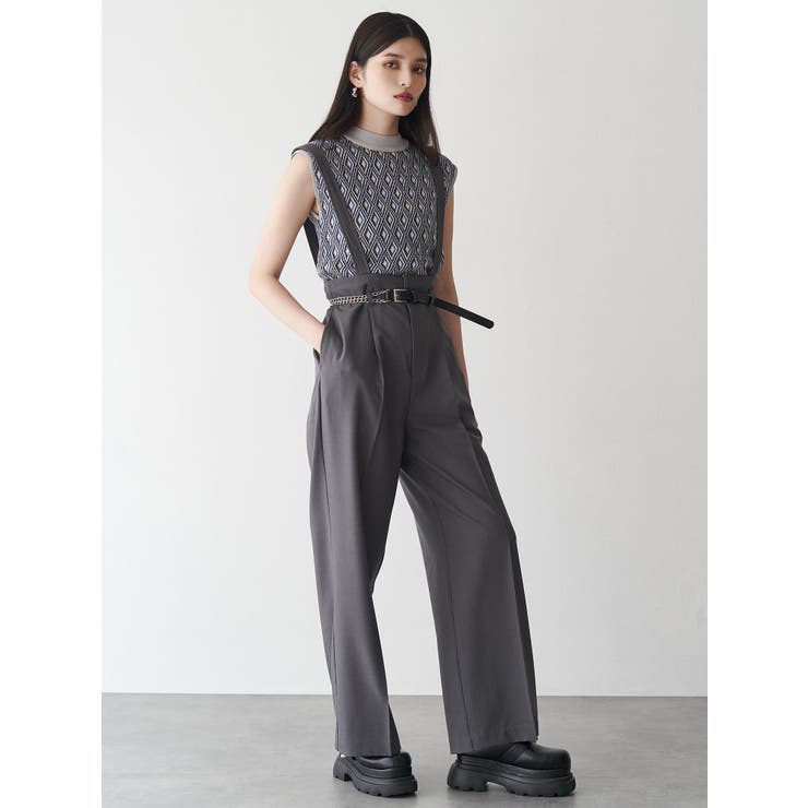 チェーンベルトサスペンダーパンツ | MURUA | 詳細画像27 