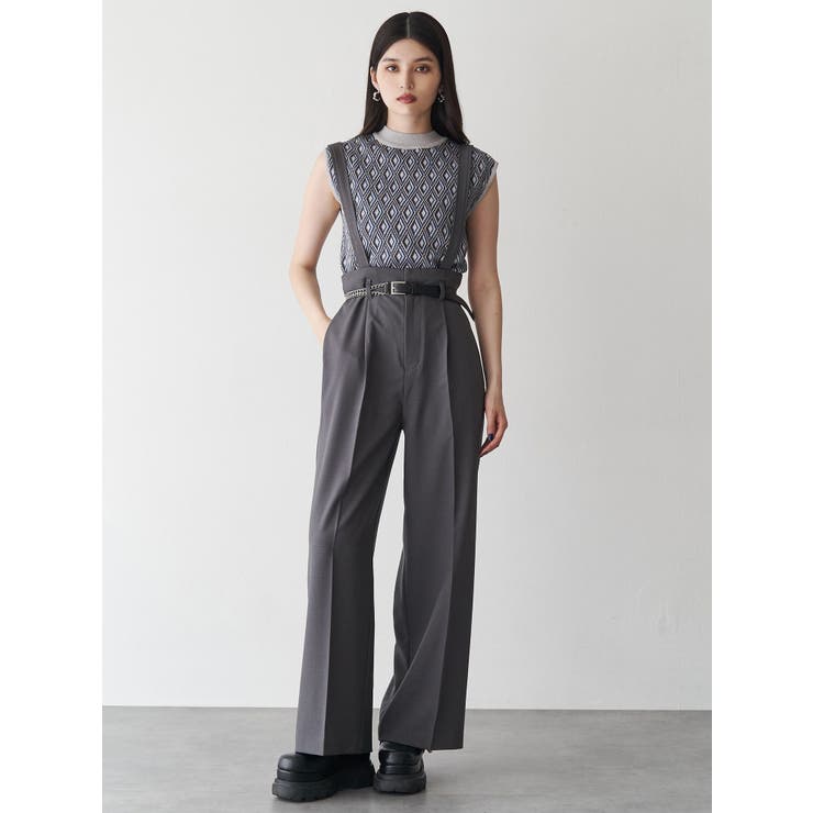 チェーンベルトサスペンダーパンツ | MURUA | 詳細画像28 