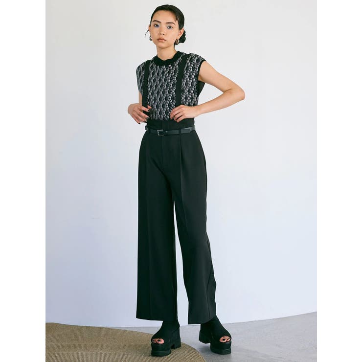 チェーンベルトサスペンダーパンツ | MURUA | 詳細画像33 