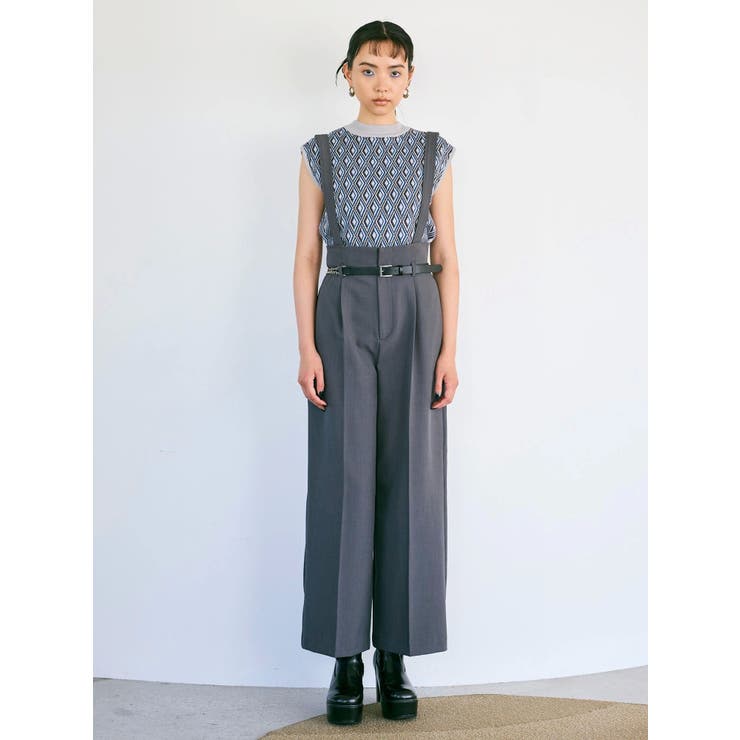 チェーンベルトサスペンダーパンツ | MURUA | 詳細画像36 