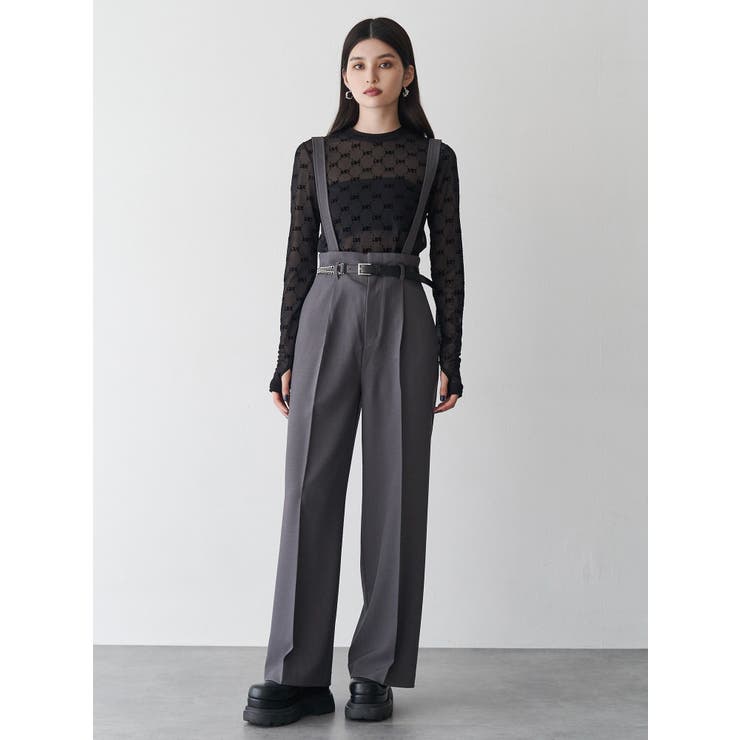 チェーンベルトサスペンダーパンツ | MURUA | 詳細画像37 