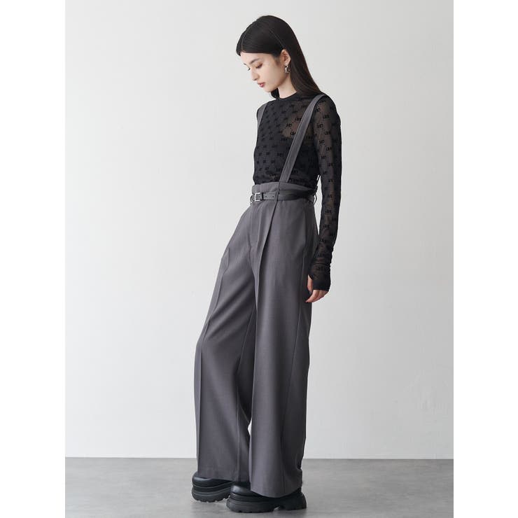 チェーンベルトサスペンダーパンツ | MURUA | 詳細画像38 