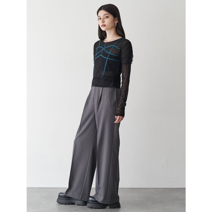 チェーンベルトサスペンダーパンツ | MURUA | 詳細画像43 