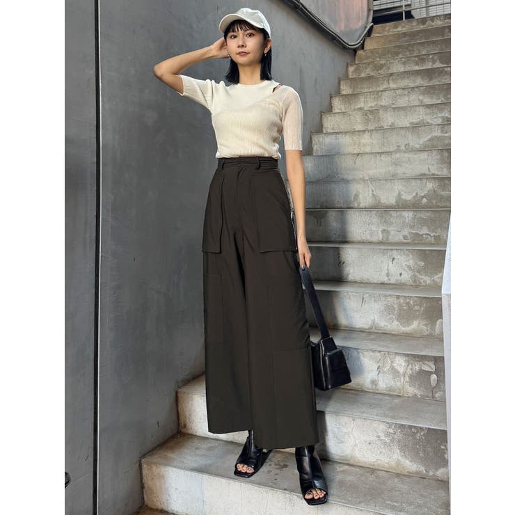 ZIPカーゴパンツ | MURUA | 詳細画像11 