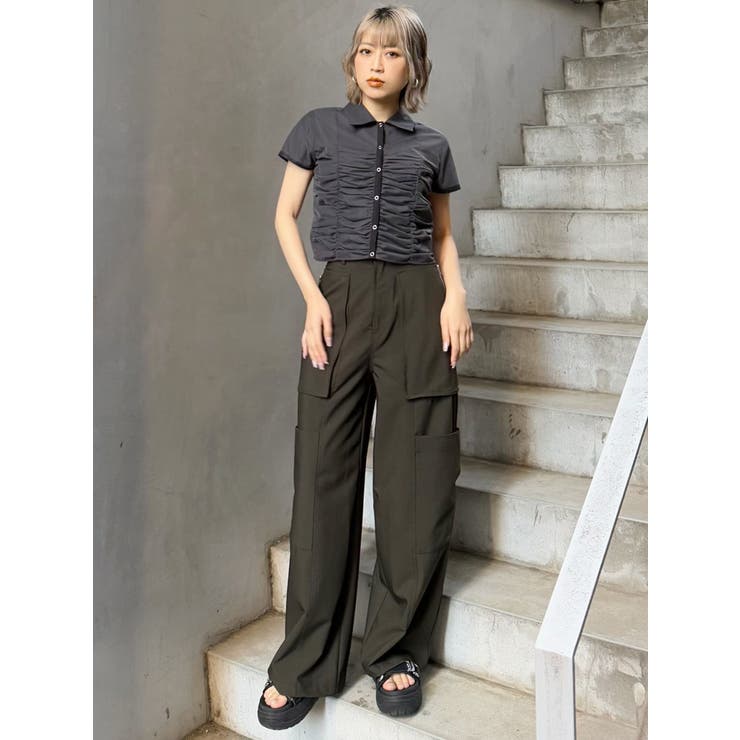 ZIPカーゴパンツ | MURUA | 詳細画像15 