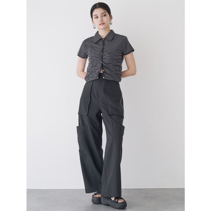 ZIPカーゴパンツ | MURUA | 詳細画像2 