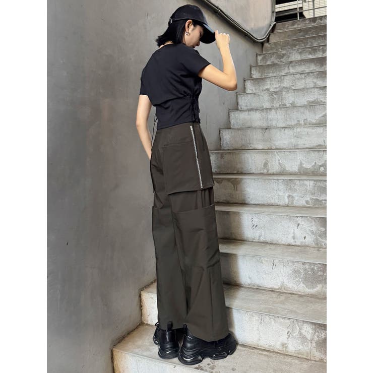 ZIPカーゴパンツ | MURUA | 詳細画像28 