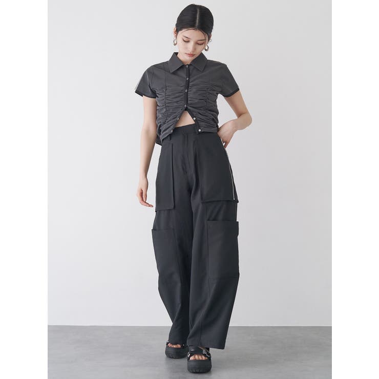 ZIPカーゴパンツ | MURUA | 詳細画像3 