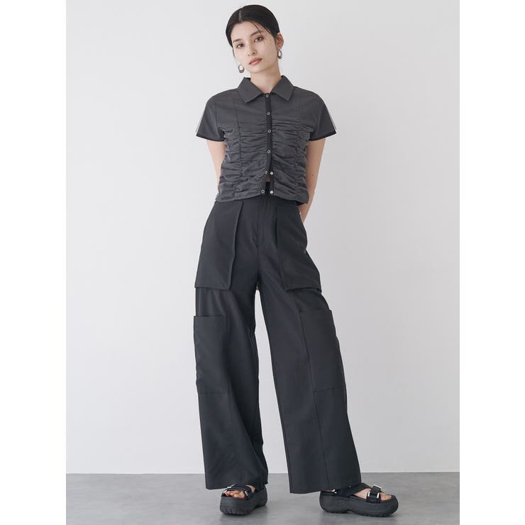 ZIPカーゴパンツ | MURUA | 詳細画像4 