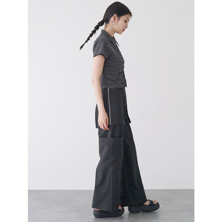 ZIPカーゴパンツ | MURUA | 詳細画像5 