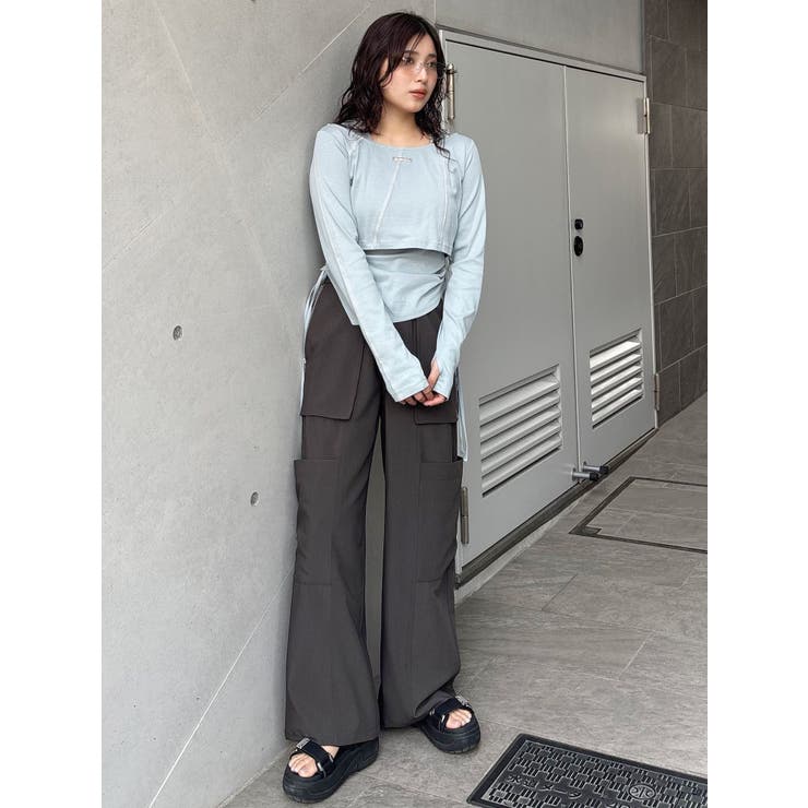 ZIPカーゴパンツ | MURUA | 詳細画像9 