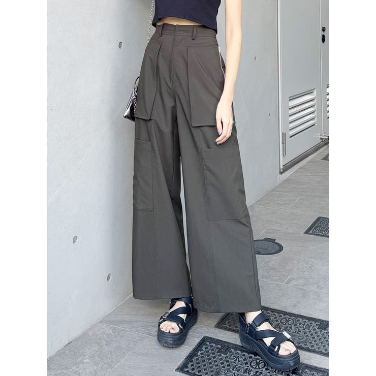 グレー | ZIPカーゴパンツ | MURUA