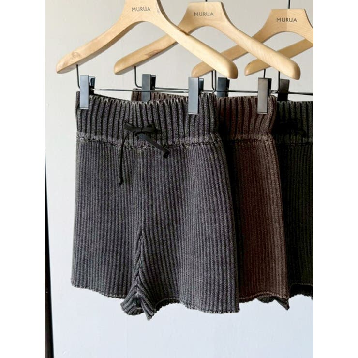 リブニットパンツ | MURUA | 詳細画像1 