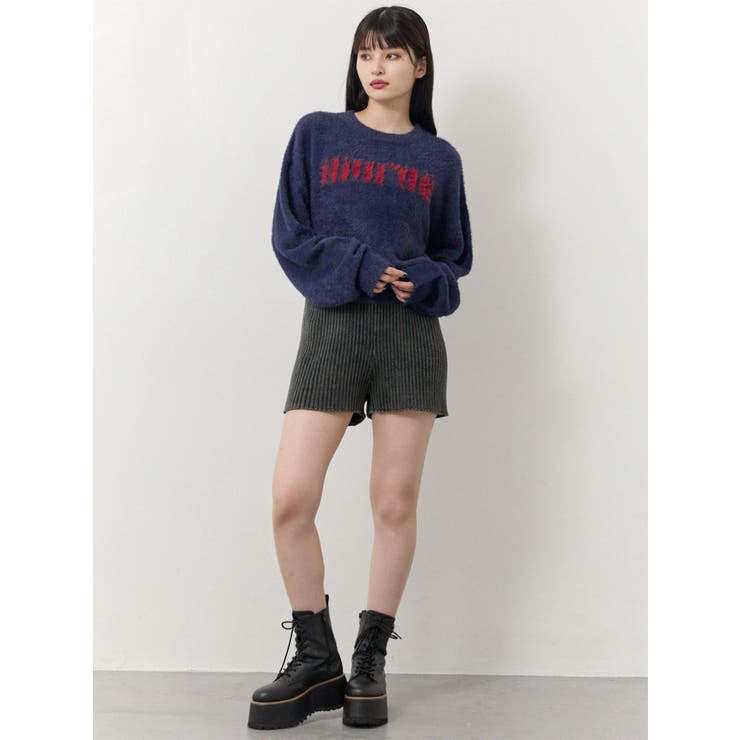 リブニットパンツ | MURUA | 詳細画像10 