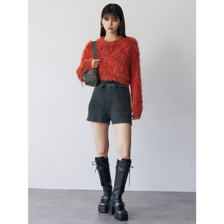 リブニットパンツ | MURUA | 詳細画像18 