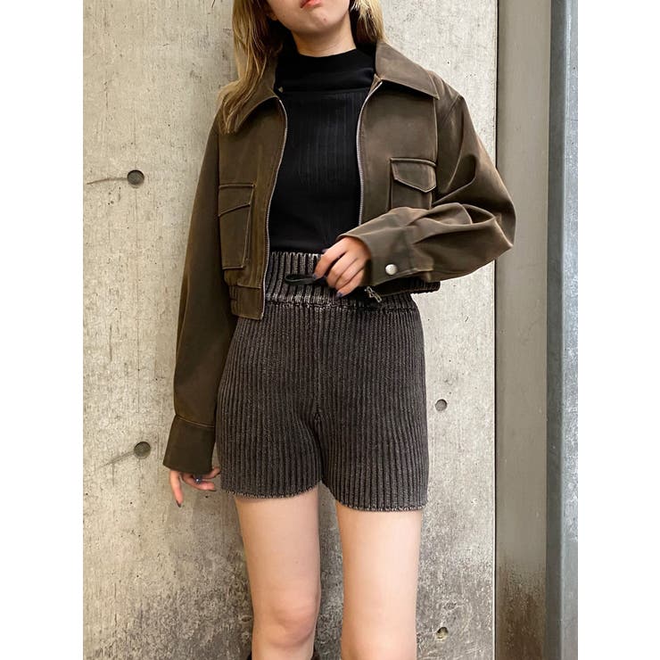 リブニットパンツ | MURUA | 詳細画像21 