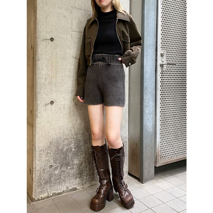 リブニットパンツ | MURUA | 詳細画像22 