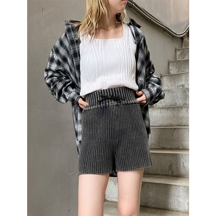 リブニットパンツ | MURUA | 詳細画像26 