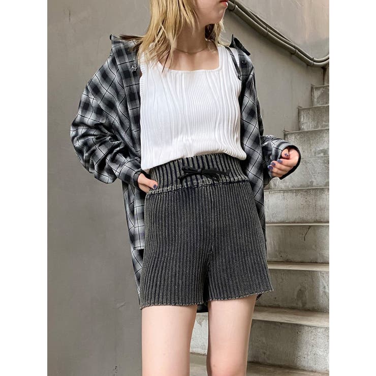 リブニットパンツ | MURUA | 詳細画像27 