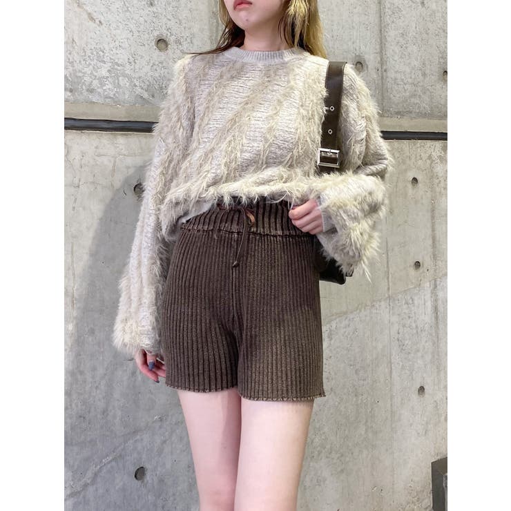 リブニットパンツ | MURUA | 詳細画像31 