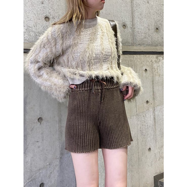 リブニットパンツ | MURUA | 詳細画像32 