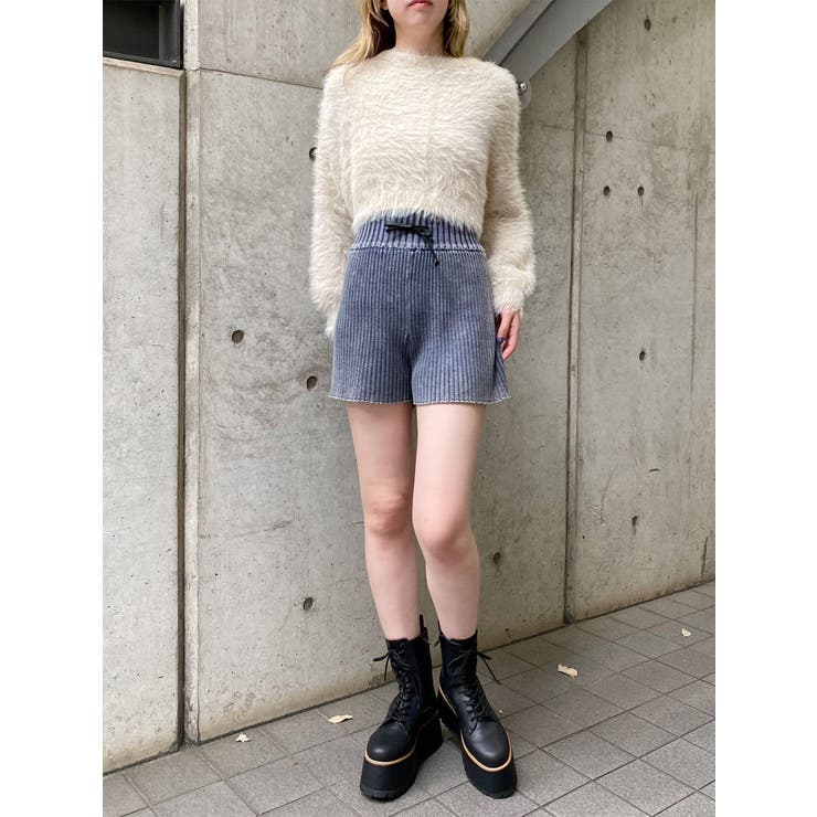 リブニットパンツ | MURUA | 詳細画像38 