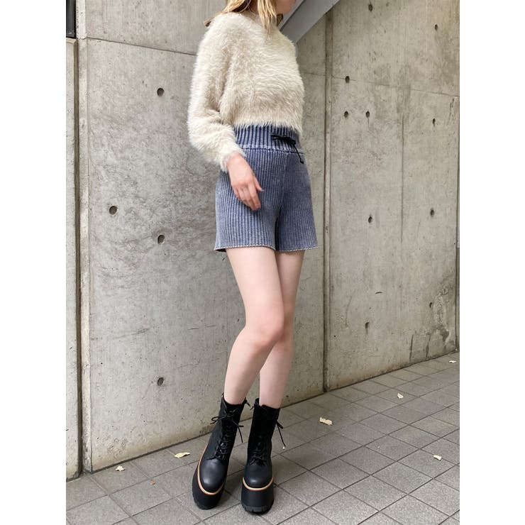 リブニットパンツ | MURUA | 詳細画像39 