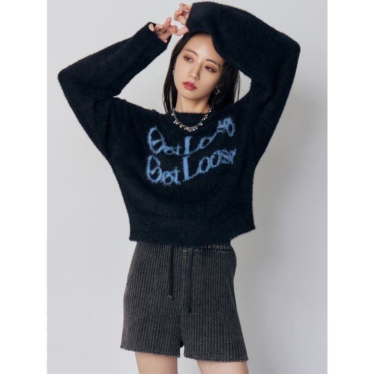 リブニットパンツ | MURUA | 詳細画像4 