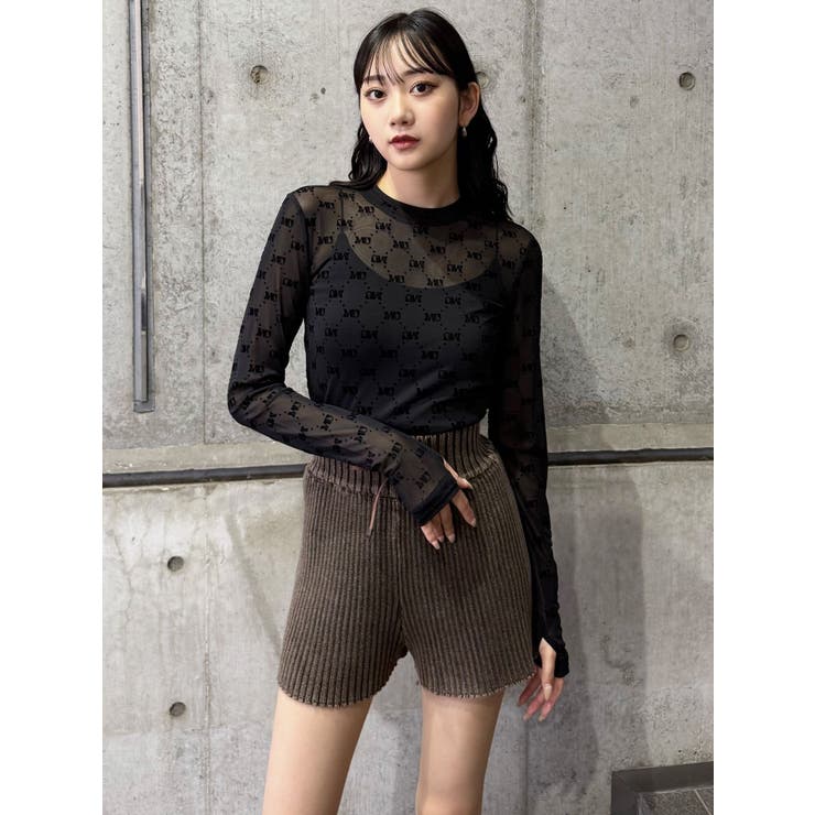 リブニットパンツ | MURUA | 詳細画像42 