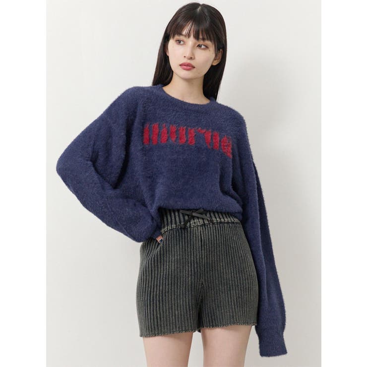 リブニットパンツ | MURUA | 詳細画像8 