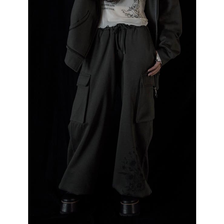 ダークグレー | Sarah×MURUAスウェットカーゴパンツ | MURUA