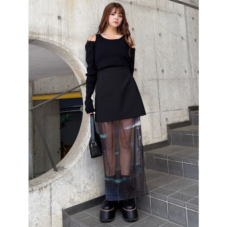 セパレートレイヤードスカート | MURUA | 詳細画像14 