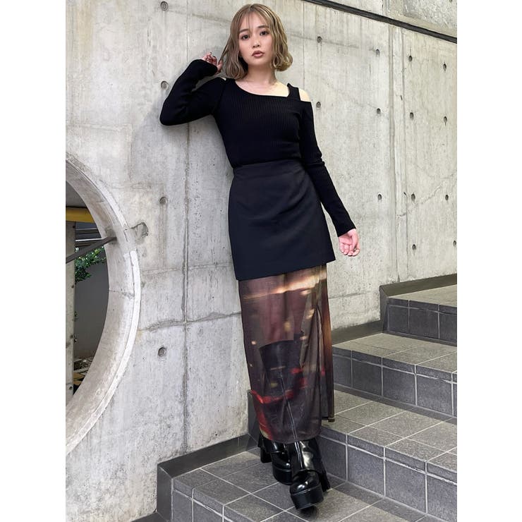 セパレートレイヤードスカート | MURUA | 詳細画像23 