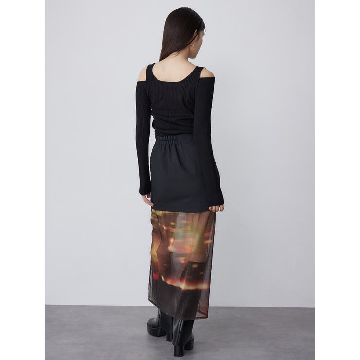 セパレートレイヤードスカート | MURUA | 詳細画像4 