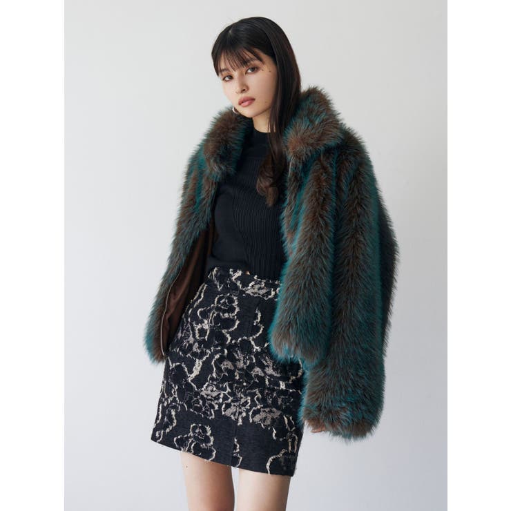 ゴブランジャガードミニスカート | MURUA | 詳細画像12 