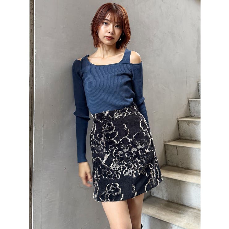 ゴブランジャガードミニスカート | MURUA | 詳細画像18 