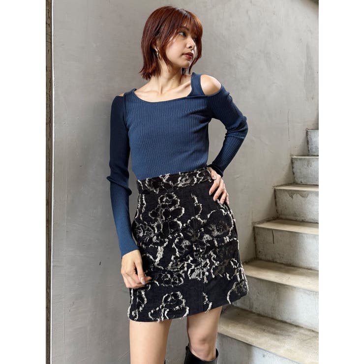 ゴブランジャガードミニスカート | MURUA | 詳細画像19 