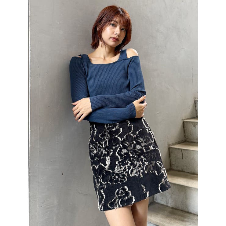 ゴブランジャガードミニスカート | MURUA | 詳細画像20 