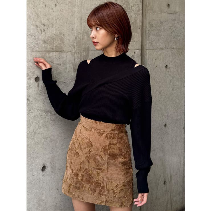 ゴブランジャガードミニスカート | MURUA | 詳細画像27 