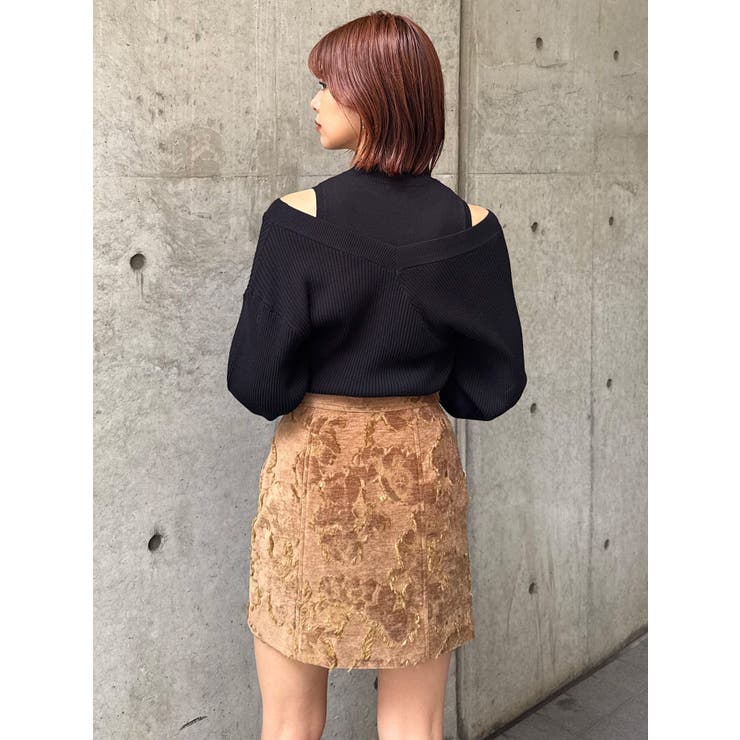 ゴブランジャガードミニスカート | MURUA | 詳細画像28 