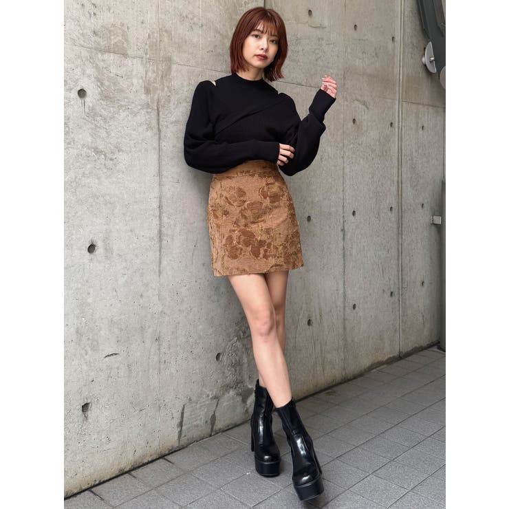 ゴブランジャガードミニスカート | MURUA | 詳細画像29 