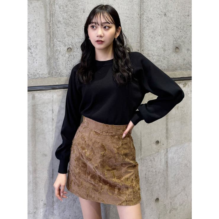 ゴブランジャガードミニスカート | MURUA | 詳細画像36 