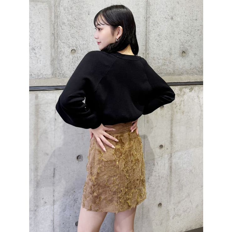 ゴブランジャガードミニスカート | MURUA | 詳細画像37 