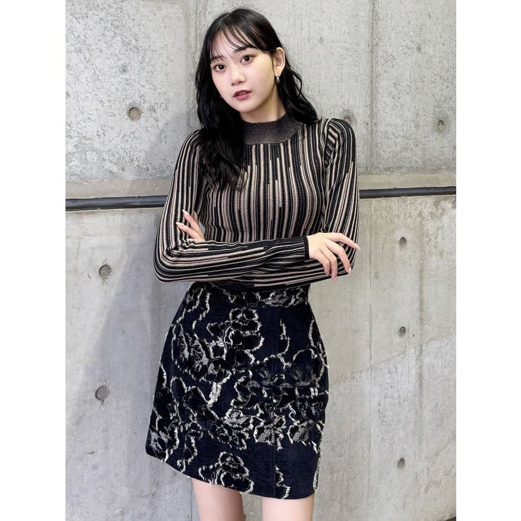 ゴブランジャガードミニスカート | MURUA | 詳細画像39 