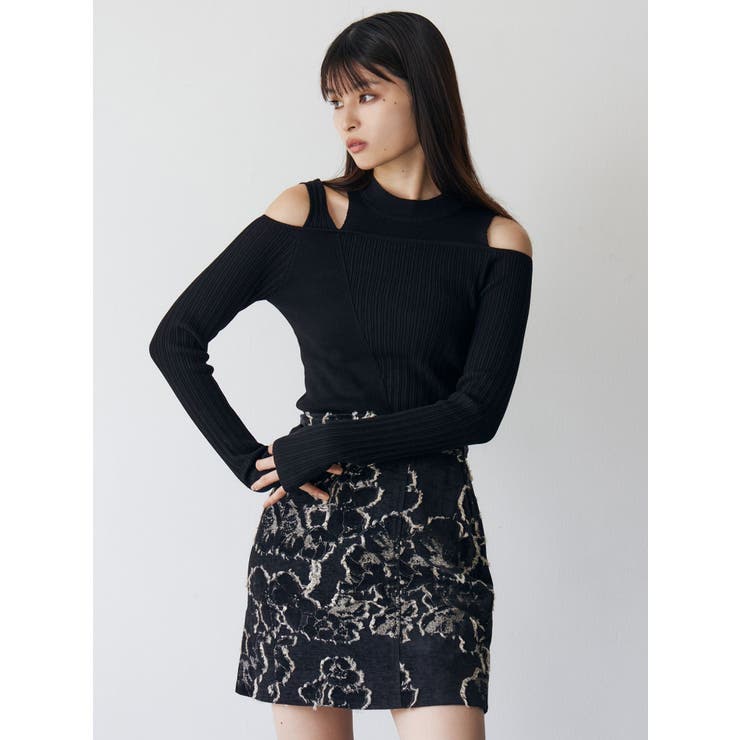 ゴブランジャガードミニスカート | MURUA | 詳細画像8 