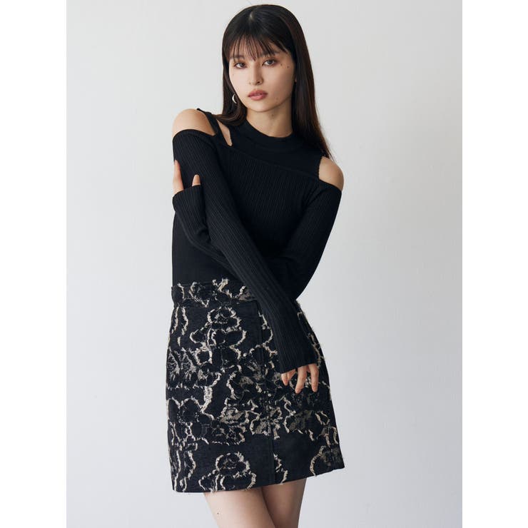 ゴブランジャガードミニスカート | MURUA | 詳細画像9 