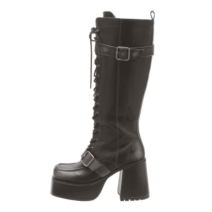 レースアップベルトロングブーツ | MURUA | 詳細画像44 