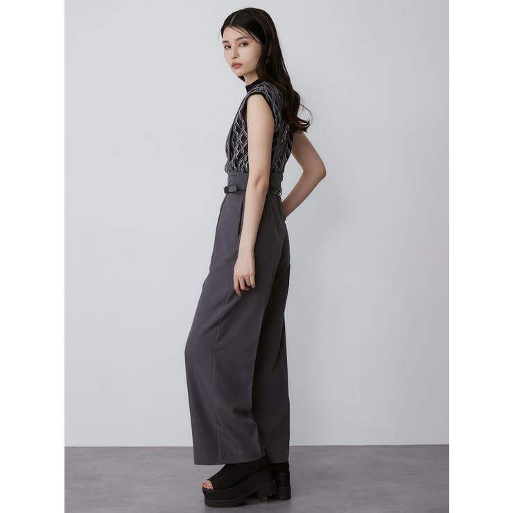 ジオメトリックフレンチスリーブニットタンク | MURUA | 詳細画像11 