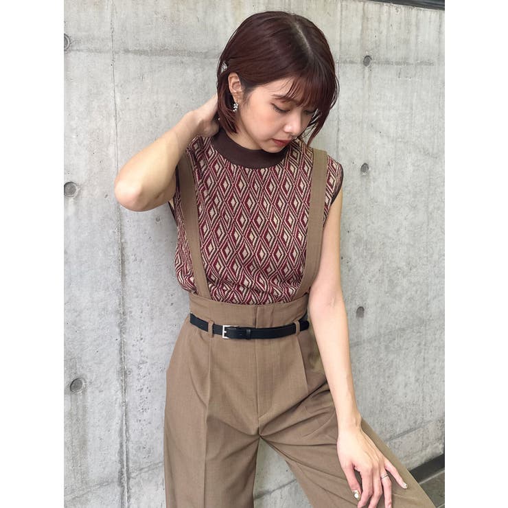 MURUA セットアップ パウダーツイルセットアップ④[品番：MKSW0043456]｜MURUA