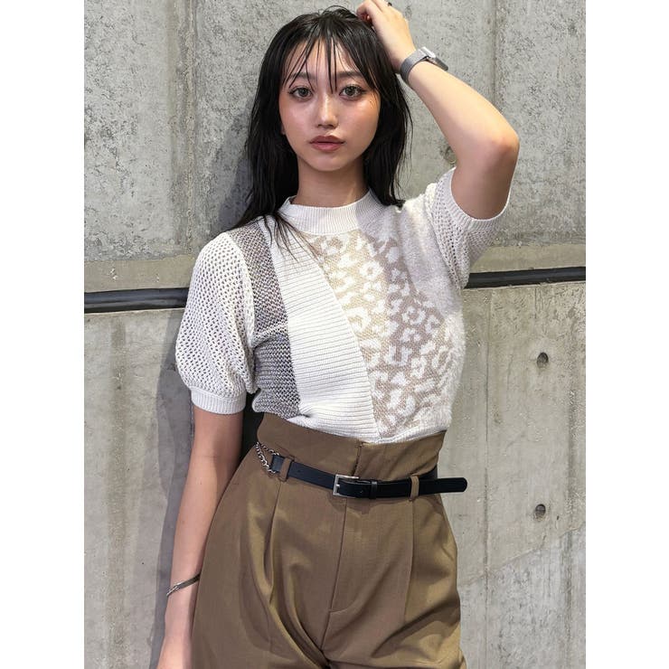 クロシェパターンニット | MURUA | 詳細画像11 